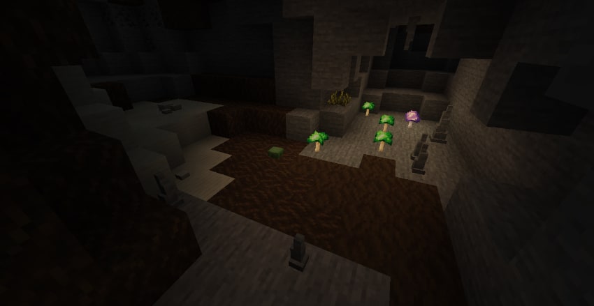 Ən yaxşı Minecraft Survival Mods - Geniş Mağaralar