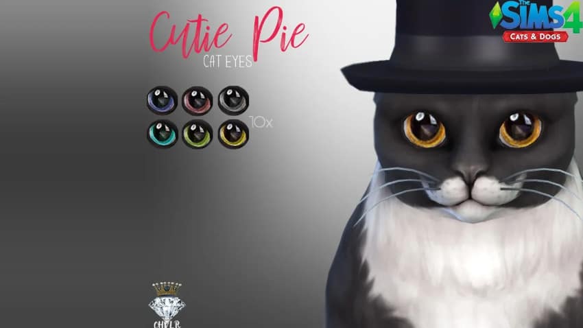 Best Sims 4 Pet Mods - Cutie Pie Cat Eyes