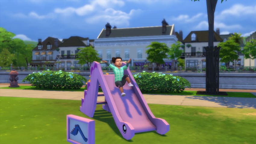 Best Sims 4 Toddler Mods & CC Packs - Functional Dino Slide