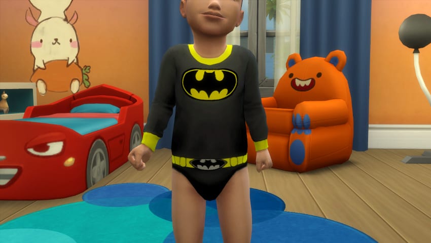 Best Sims 4 Toddler Mods & CC Packs - Superhero Onesies