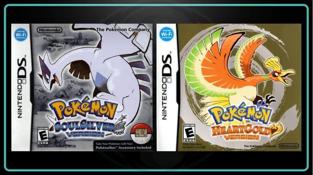 Best Nintendo DS Games - Pokemon Soul Silver _ Pokemon Heart Gold