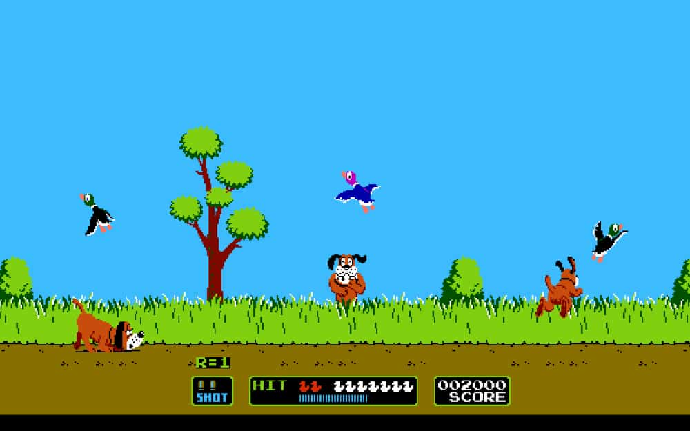 Best Retro Games - Duck Hunt