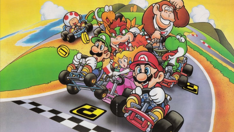 Best Retro Video Games - Super Mario Kart