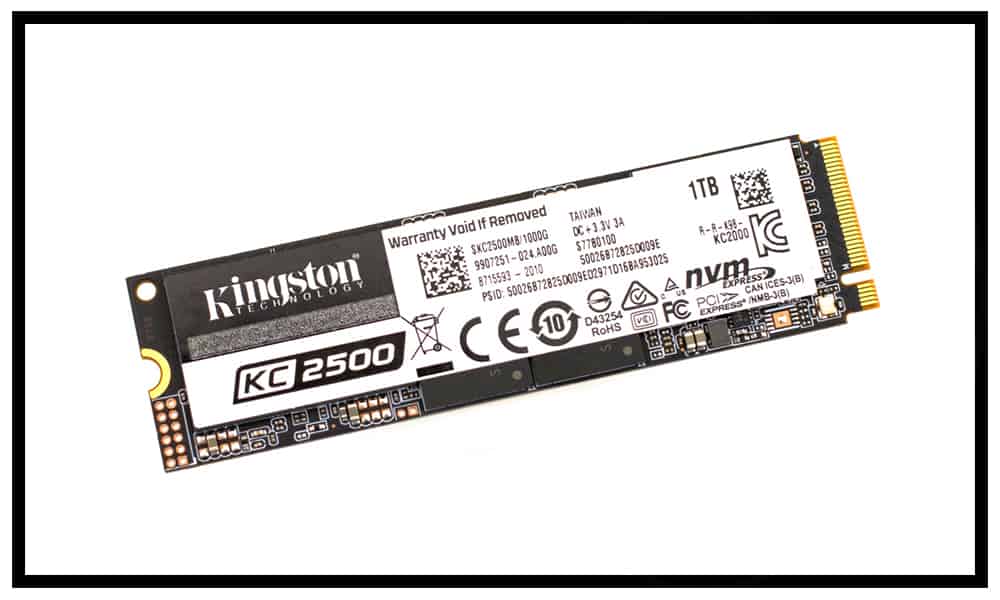 Kingston KC2500 M.2 NVMe SSD Review