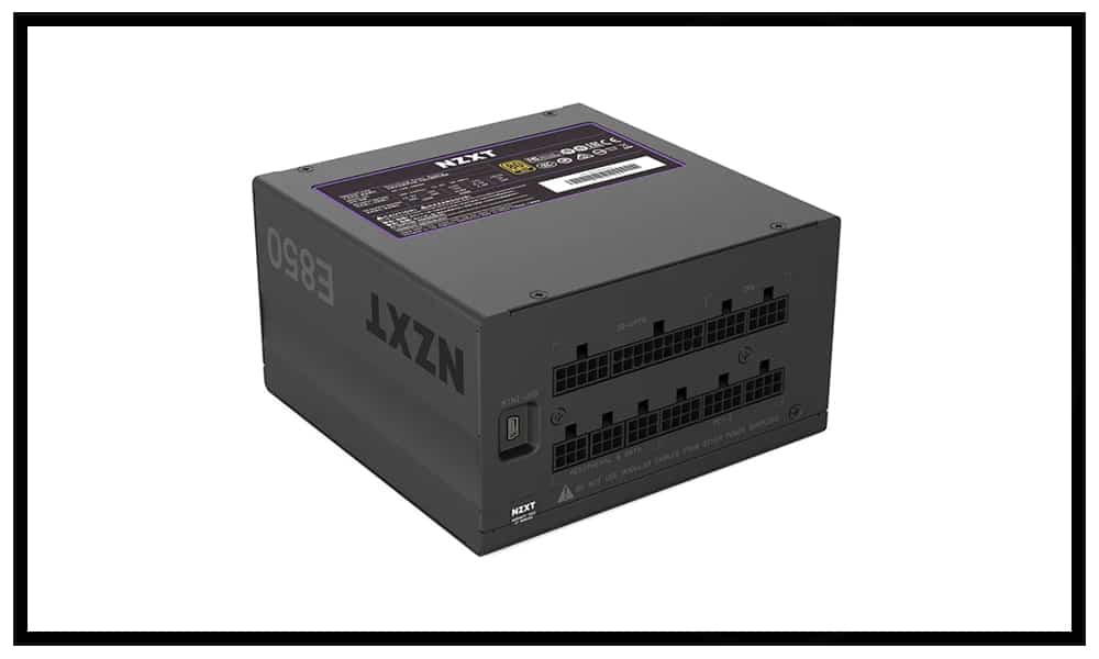 NZXT E850 850W Modular Digital Power Supply Review