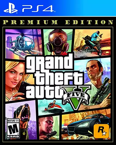 Grand Theft Auto v Premium Edition PlayStation 4