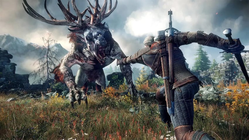 Best Games Like Skyrim - The Witcher 3 Wild Hunt