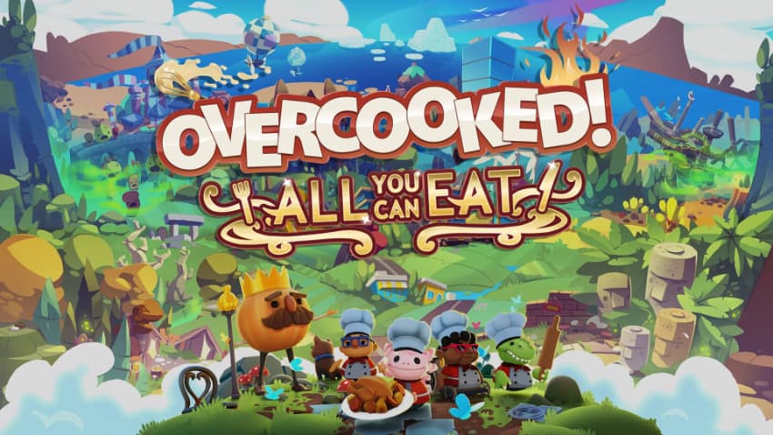 Best Multiplayer PS5 Games - Overcooked All You Can Eat