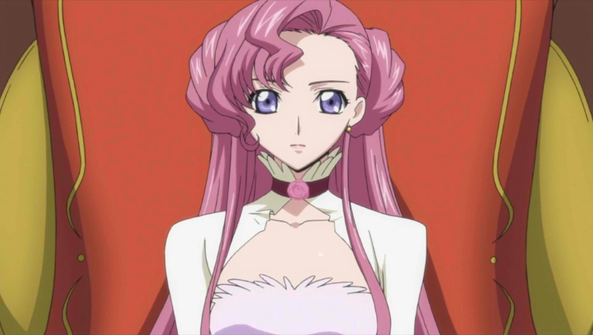 Best Pink Haired Anime Girls Euphemia li Britannia Code Geass