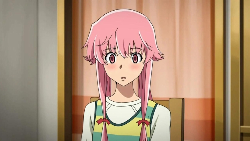 Best Pink Haired Anime Girls Gasai Yuno – The Future Diary