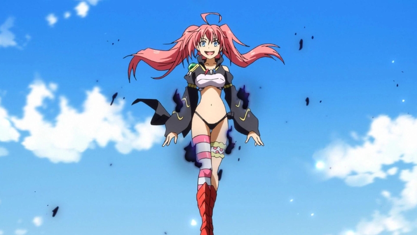 Best Pink Haired Anime Girls Milim Nava That Time I Got Reincarnated As a Slime