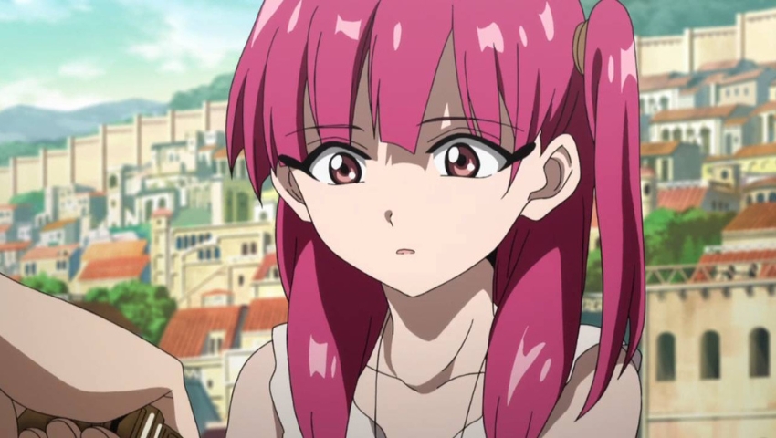Best Pink Haired Anime Girls Morgiana Magi The Labyrinth of Magic