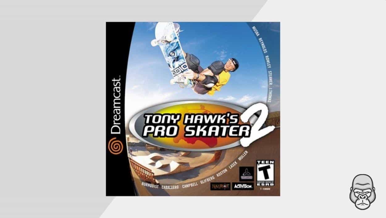 Best SEGA Dreamcast Games Tony Hawks Pro Skater 2