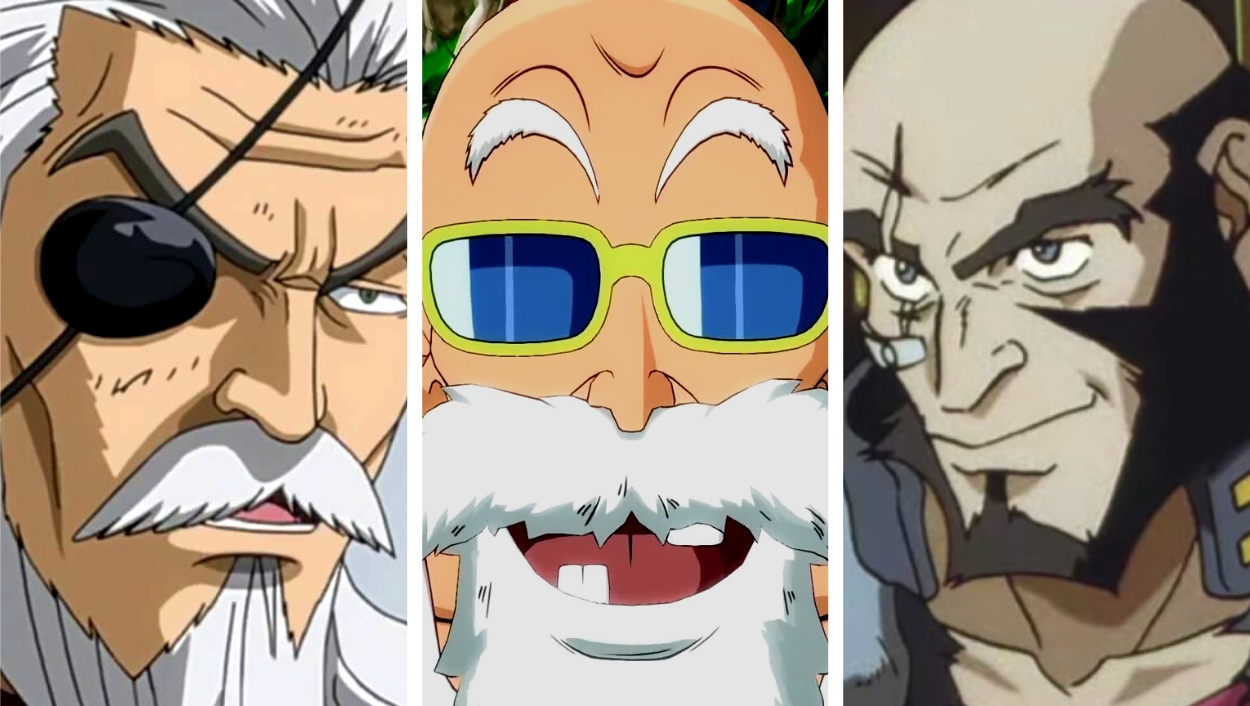 The Best Bearded Anime Characters
