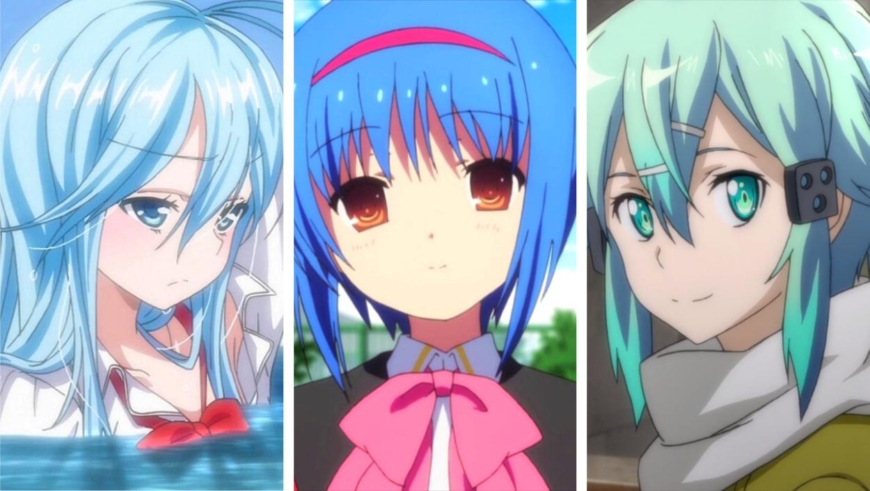 The Best Blue Haired Anime Girls