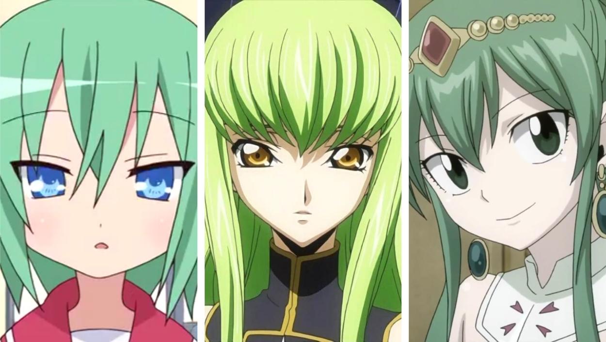 The Best Green Haired Anime Girls