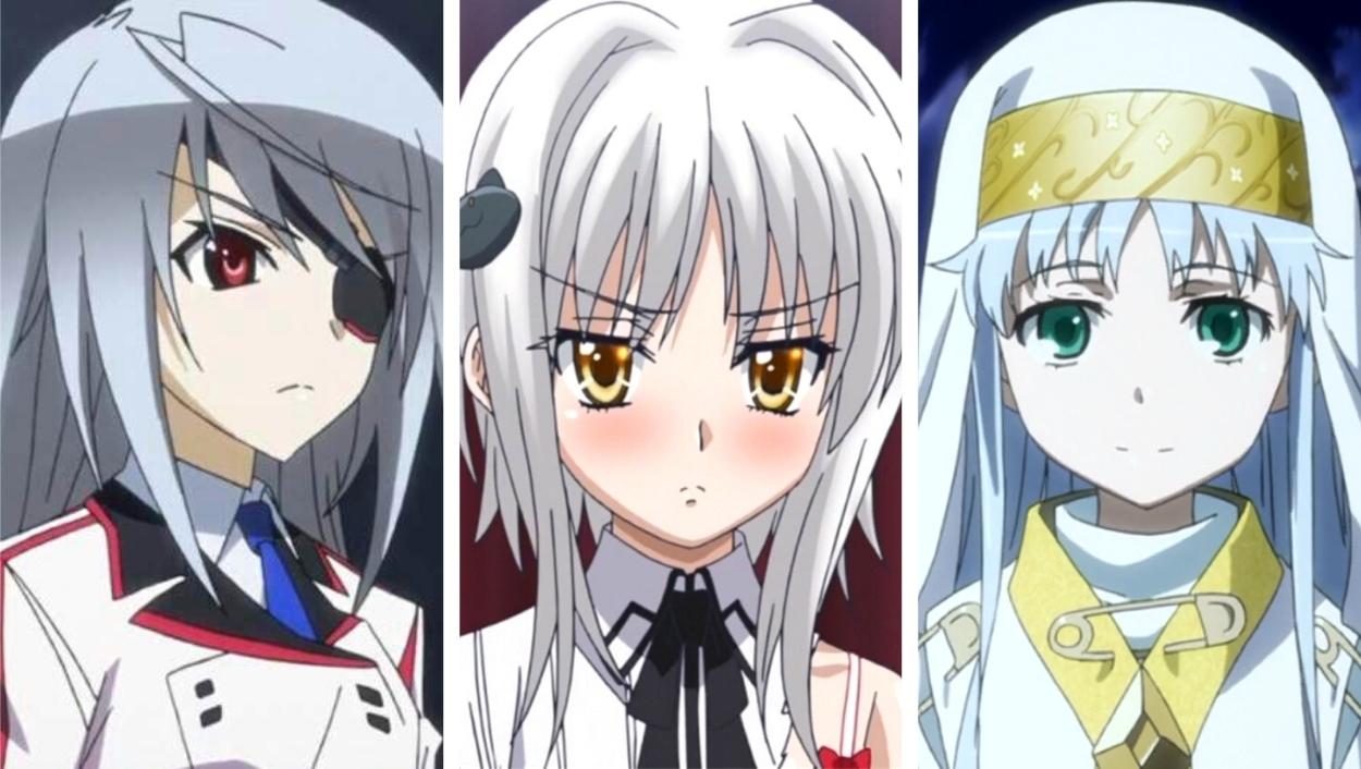 The Best White Haired Anime Girls