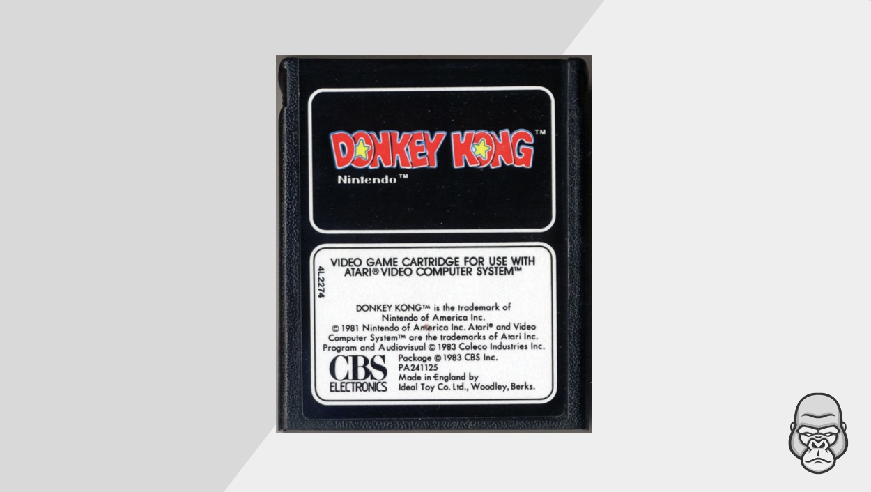 Best Atari Games Donkey Kong