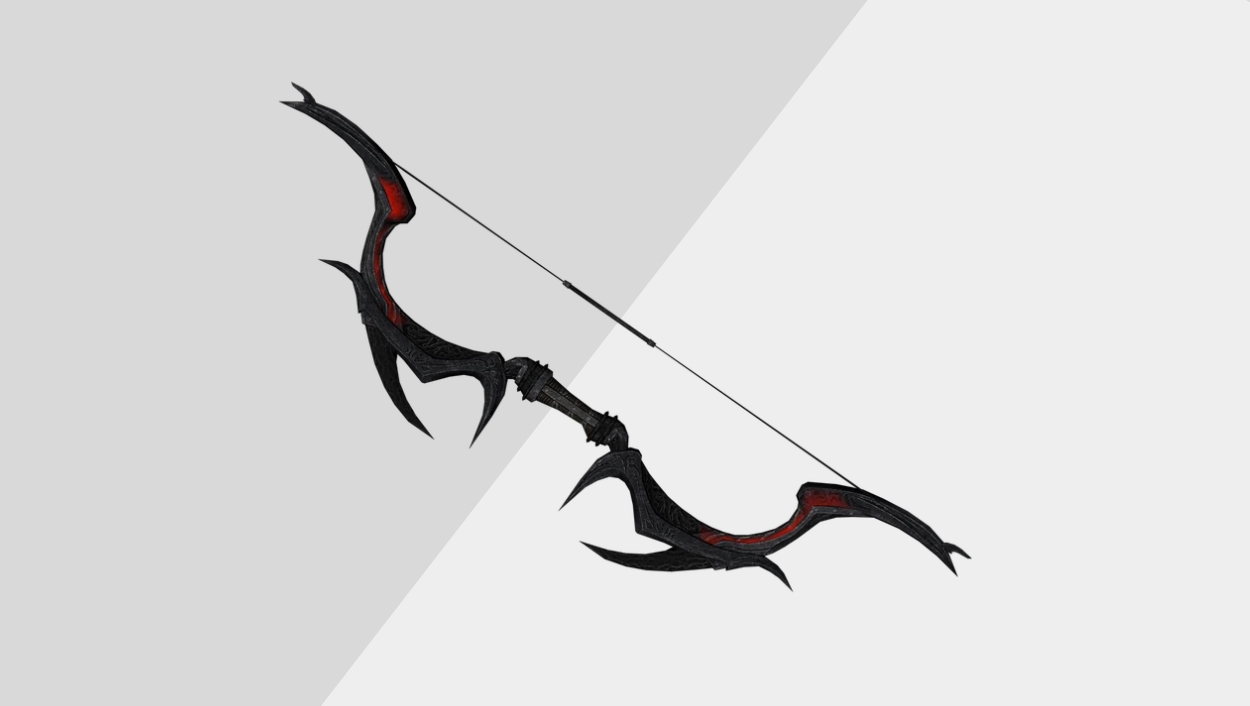 Best Ranged Weapons in Skyrim - Daedric Bow