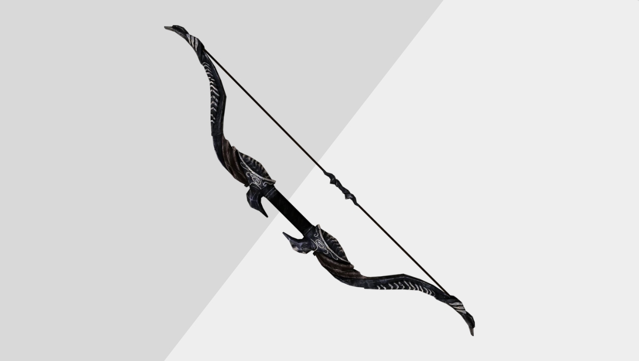 Best Ranged Weapons in Skyrim - Ebony Bow