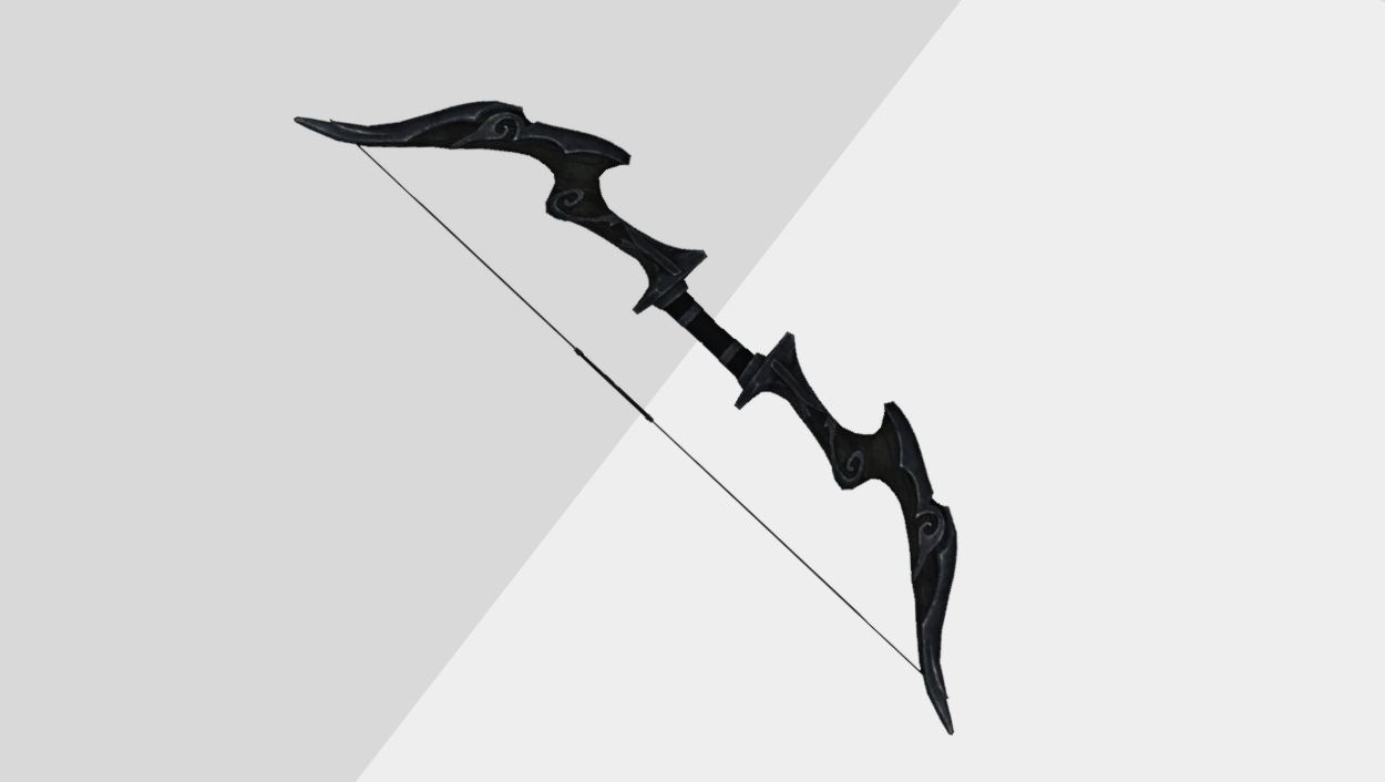 Best Ranged Weapons in Skyrim - Nightingale Bow