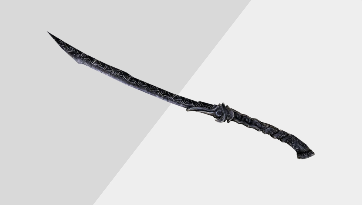 Best Two-Handed Weapons in Skyrim - Ebony Greatsword