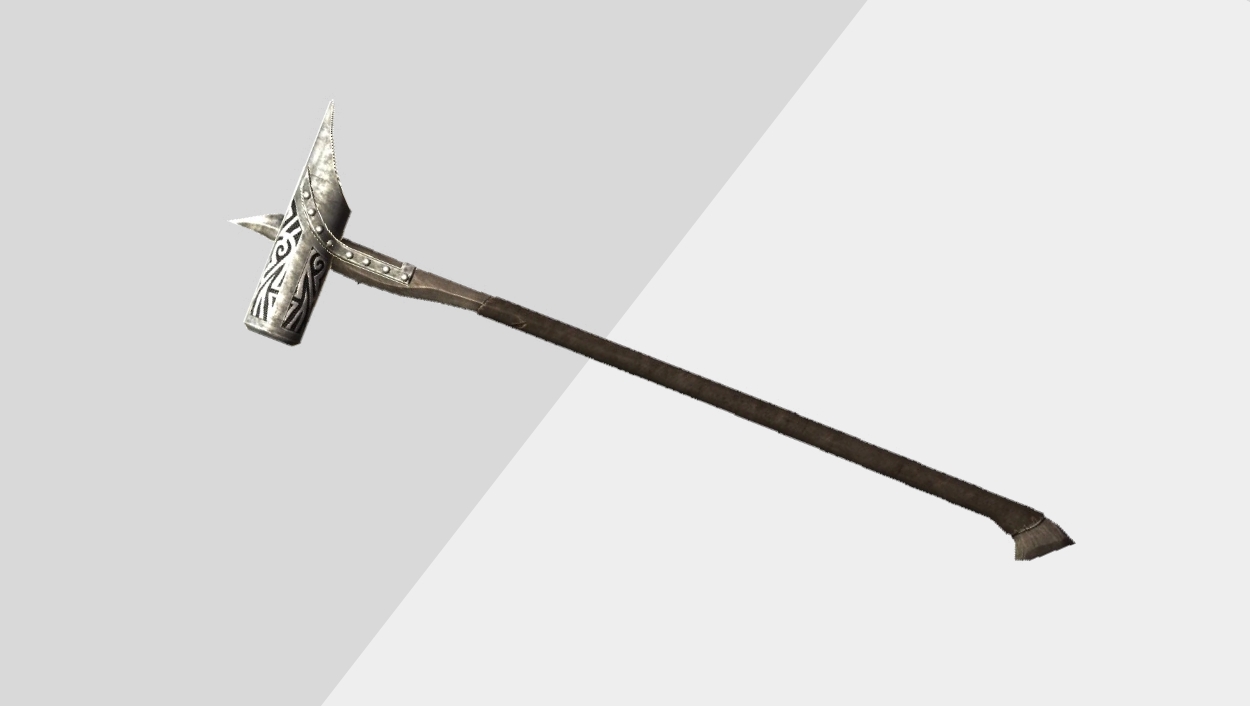 Best Warhammers in Skyrim - Dawnguard Rune Hammer