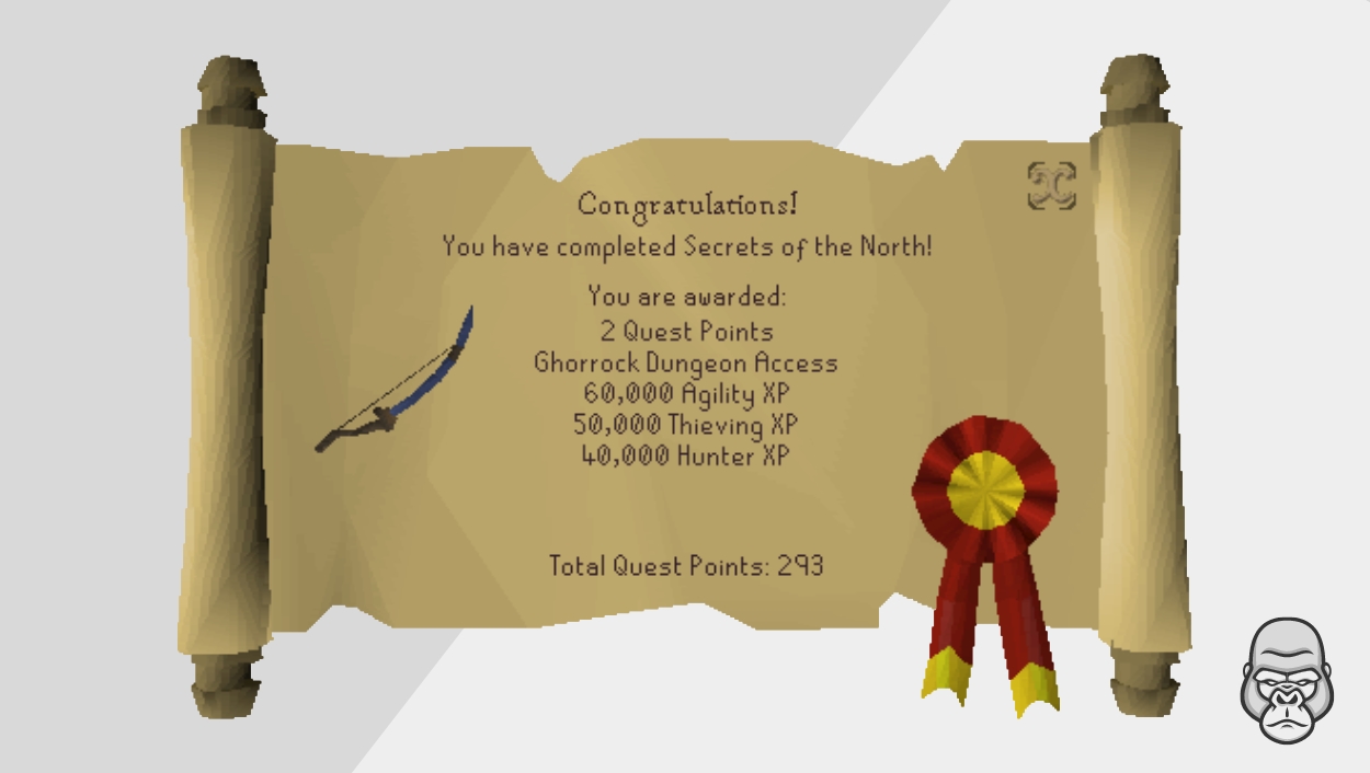 OSRS Agility Quest XP Secrets of the North