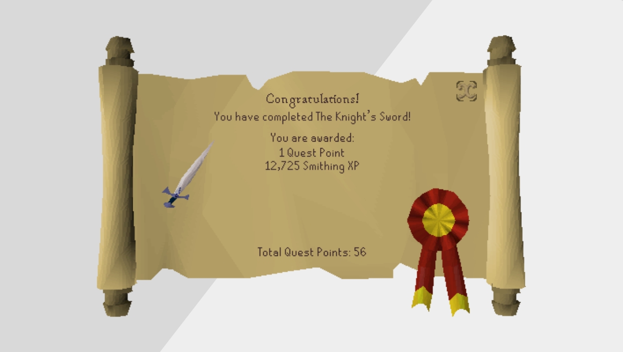 OSRS Smithing Guide The Knights Sword Quest