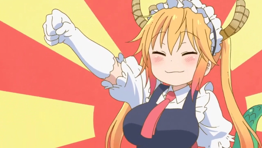 Best Yuri Anime Kobayashi's Dragon Maid