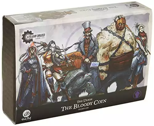 Steamfoged Games Guild Ball: Union Bloody Coin Miniature Game Figure