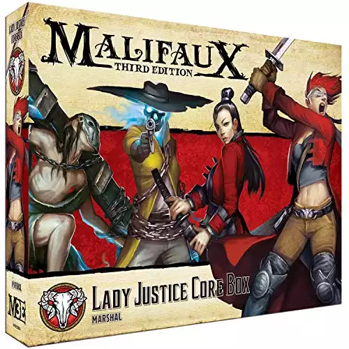 Malifaux Third Edition Lady Justice Core Box