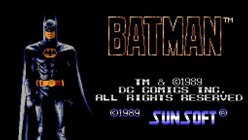 Best Batman Games Batman The Video Game (NES) (1989)