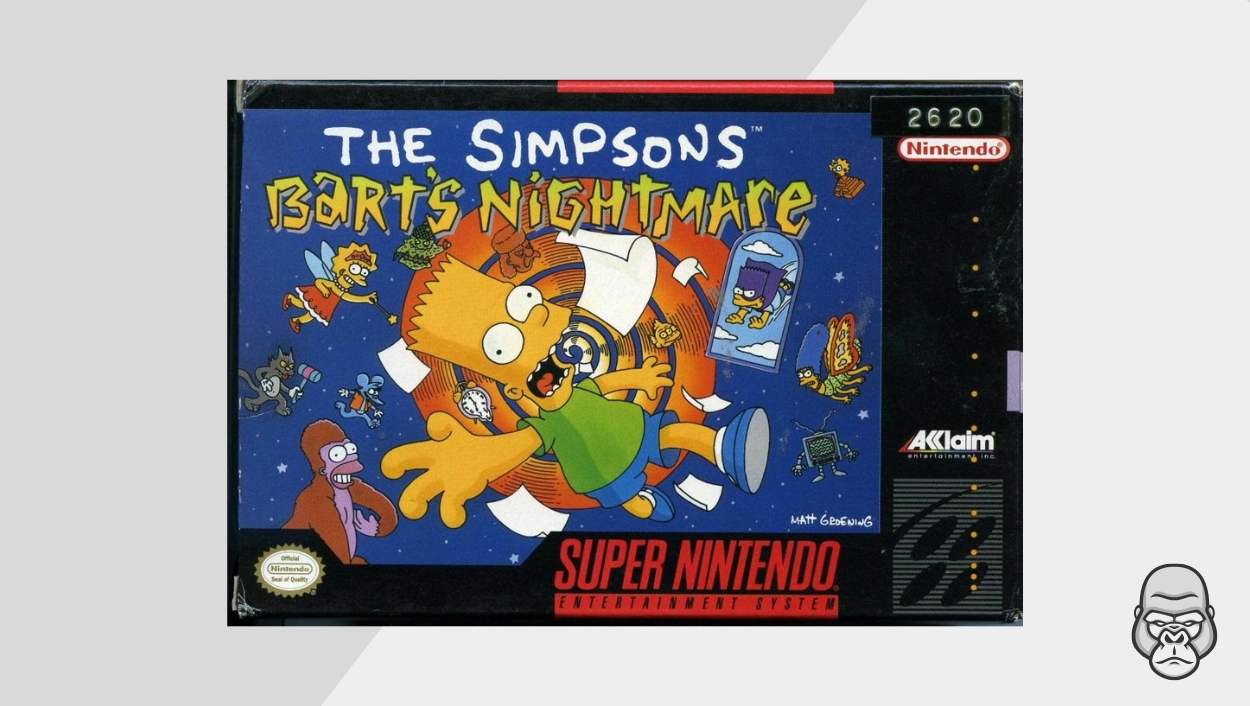 Best Simpsons Games The Simpsons Barts Nightmare