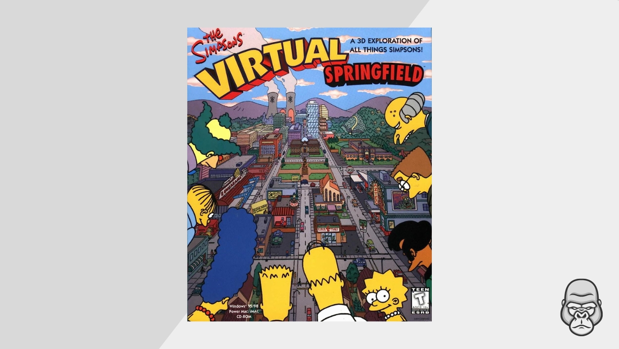 Best Simpsons Games The Simpsons Virtual Springfield