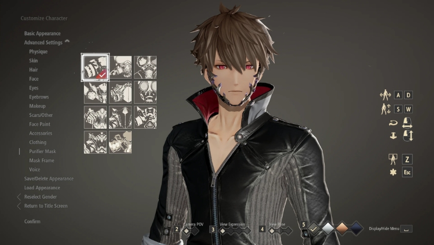 Best Code Vein Mods Invisible Mask 1