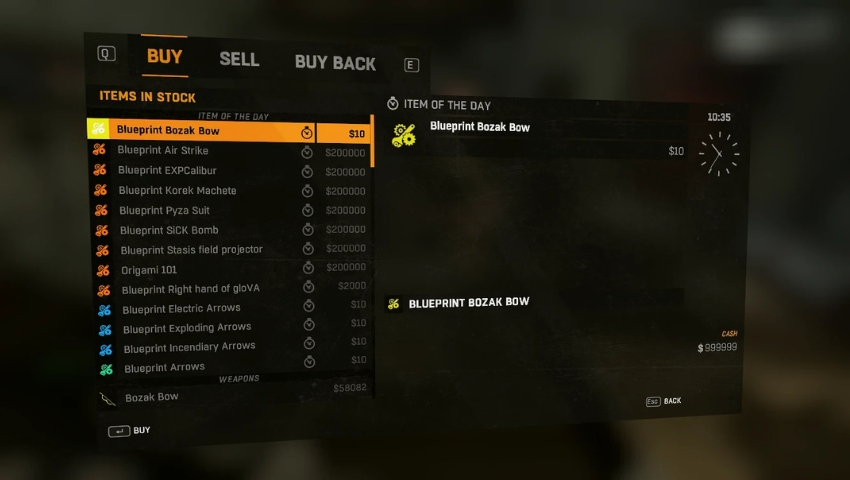 Best Dying Light Mods All Items in Shop