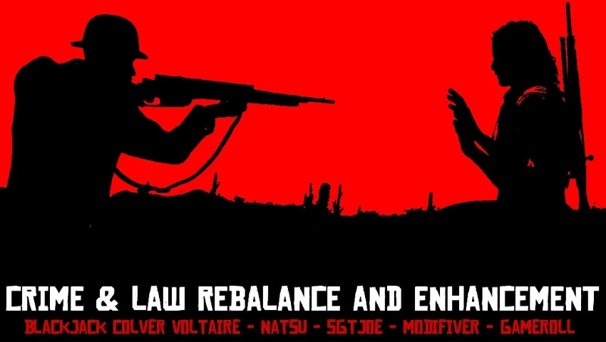 Best RDR2 Mods Crime and Law Rebalance and Enhancement