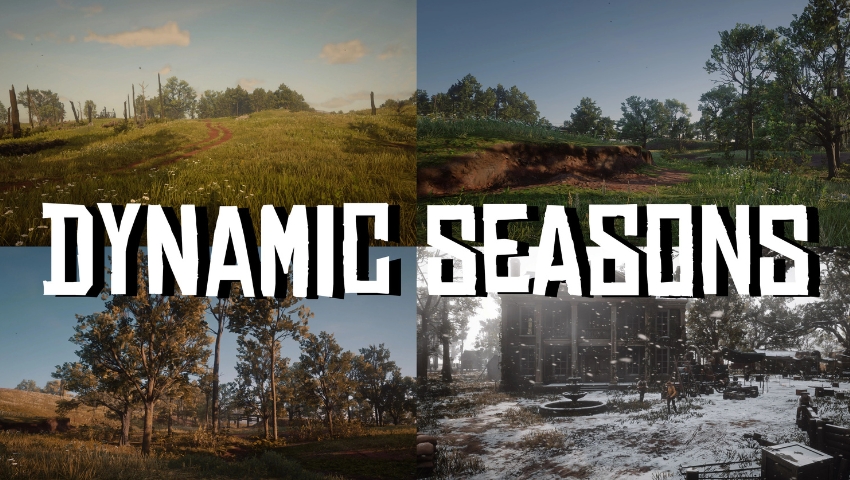 Best RDR2 Mods Dynamic Seasons