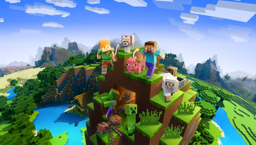 Best Split Screen PS5 Games Minecraft
