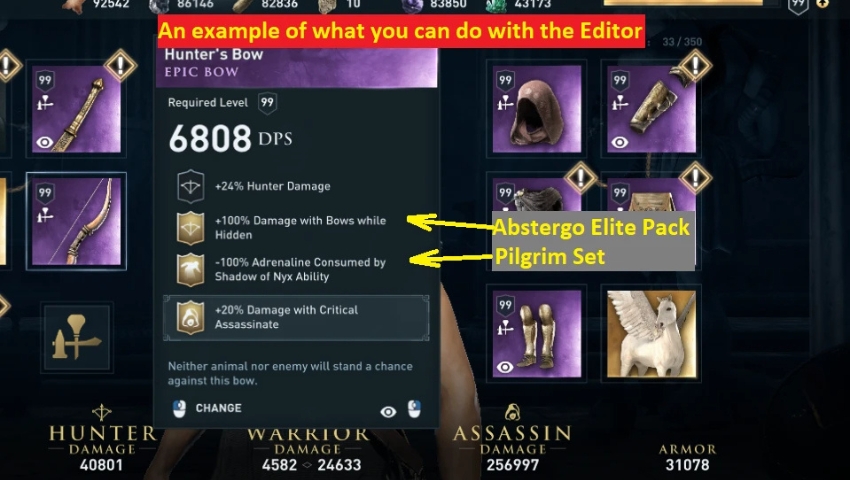 Best Assassins Creed Odyssey Mods Inventory Editor